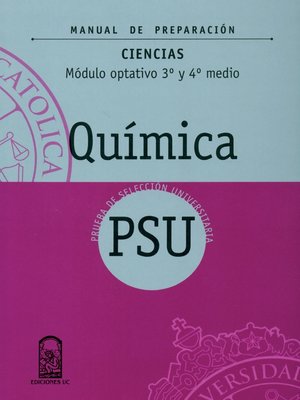 cover image of Manual de Preparación PSU